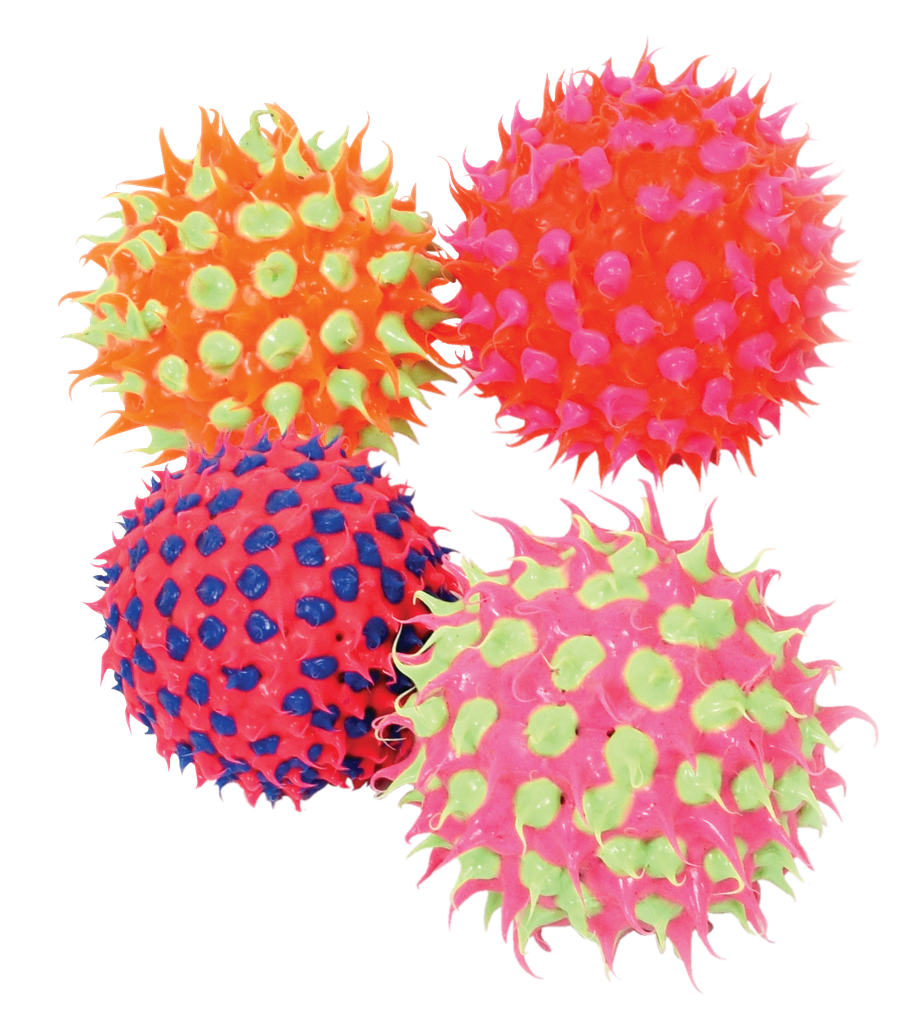 UV SPINE BALLS SET OF 4