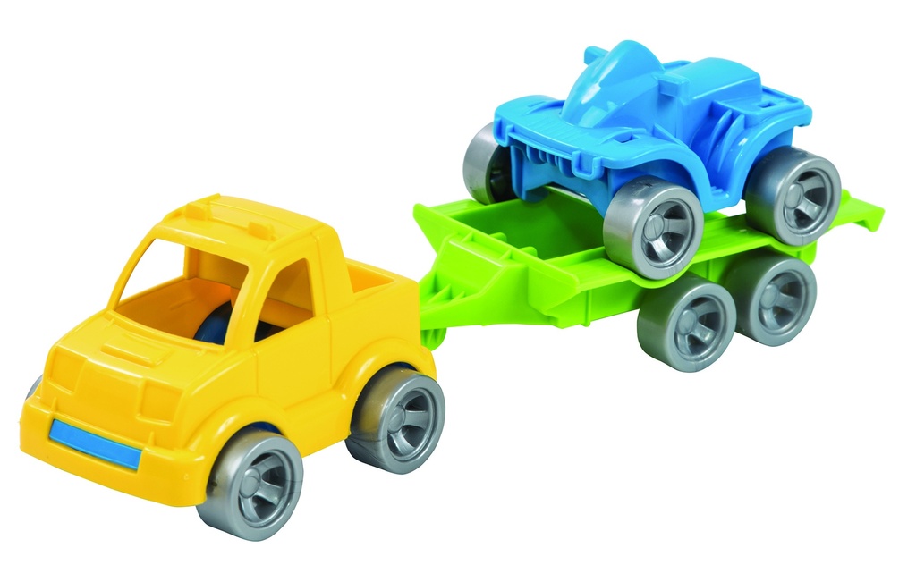 Auto set kids cars sport pickup and quad bike