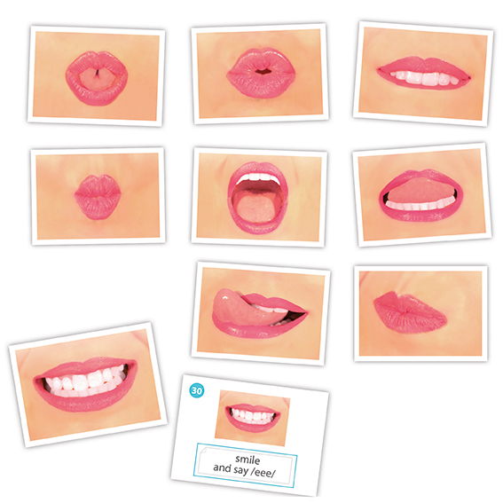 Akros Orofacial Practice Cards for Speech Therapy (20020)