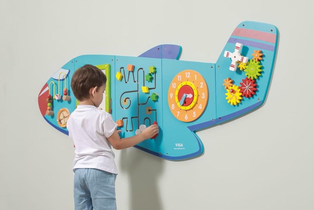 Airplane Interactive Wall Panel (50673)