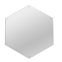 Child Safe Hexagon Mirror