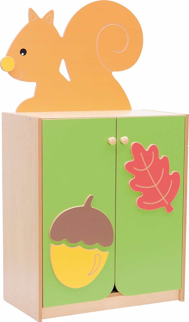 Cupboard with squirell for Forest set