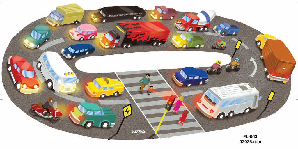 PUZZLE MEANS OF TRANSPORT 45pcs