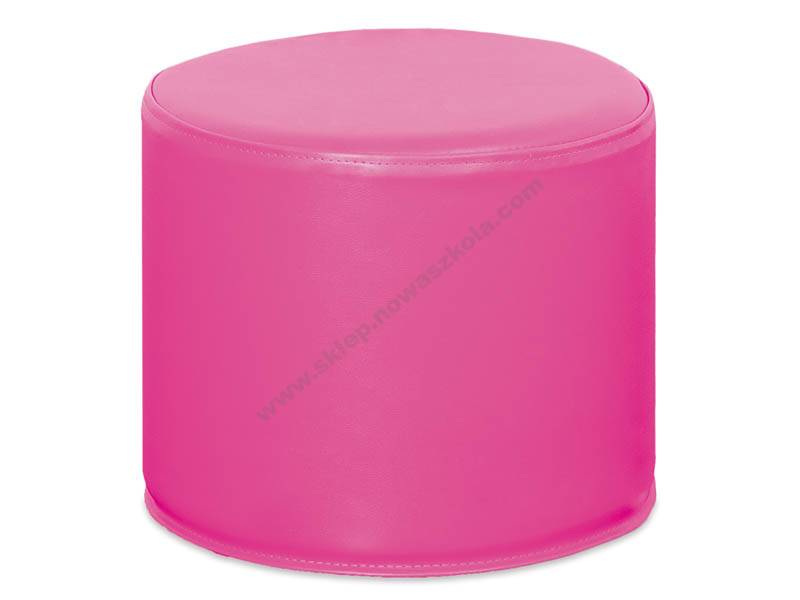 Pink foam pouf 32