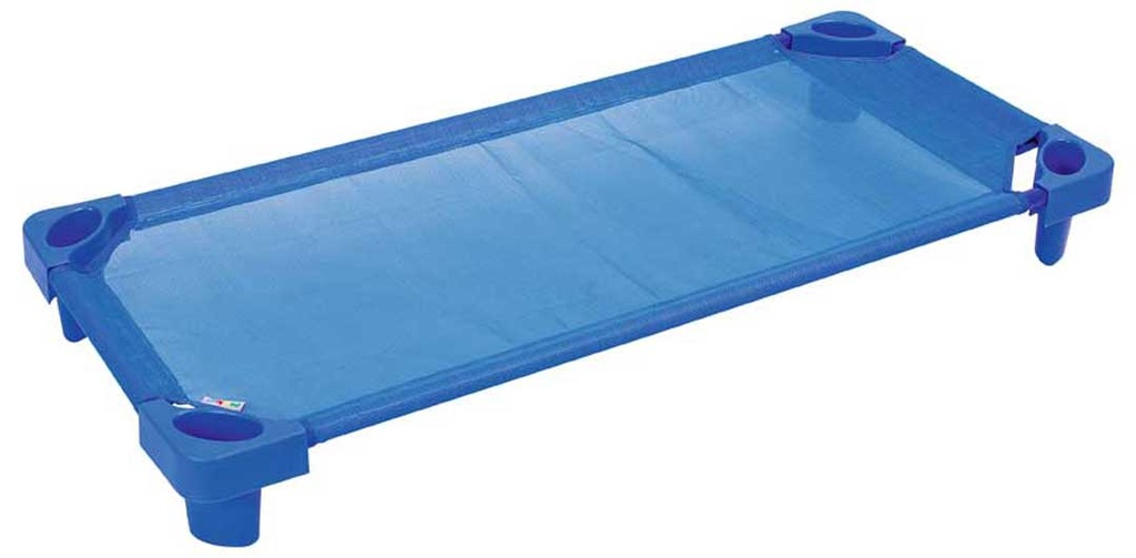 Pre-school sleeping cot BLUE