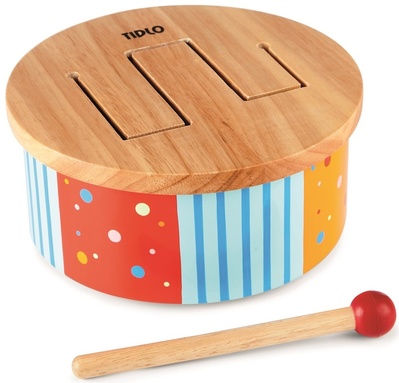 Rainbow Wooden Drum