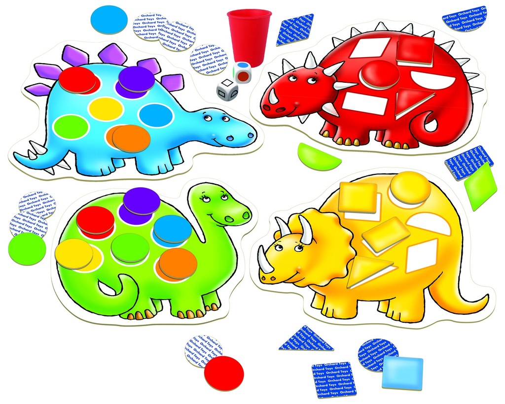 Shapes & Colors - Dinosaurs