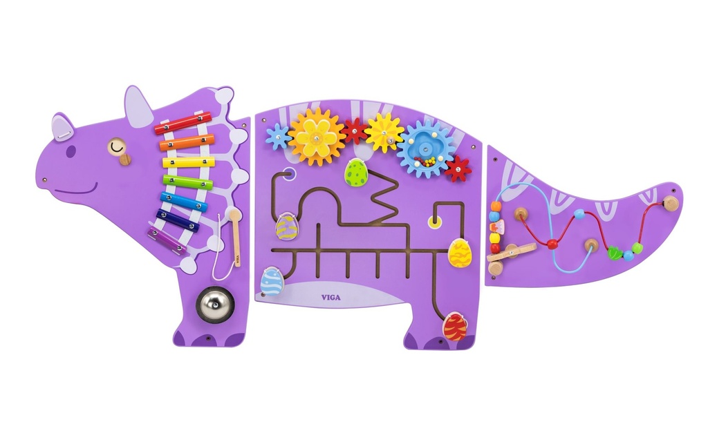 Dinosaur Triceratops Activity Wall Panel (44753)