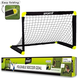 [4049-1650] FOLDABLE PLASTIC GOAL 90x59x61cm