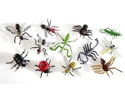 [4049-1207] Realistic Mini Insect Figurines Set