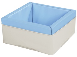 [4049-1180] STORAGE CONTAINER LIGHT BLUE/BLUE