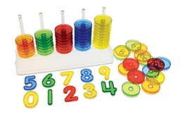 [4032-2184] Transparent Abacus for sorting numbers