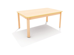 [4032-2301] Classic Wood Rectangular Table