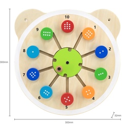 [4064-1025] Wall Toy - Matching Numbers (44554)