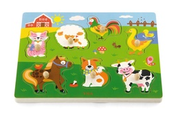 [4064-1013] Sound Puzzle - Farm Animals (51273)