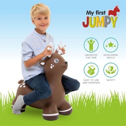 [4079-1010] Jumpy Deer Brown