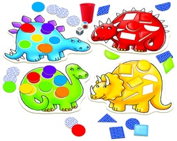 [4008-1091] Shapes & Colors - Dinosaurs