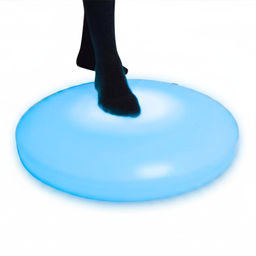 [4036-1082] Round Interactive Light Up Floor Tile (Plastic)